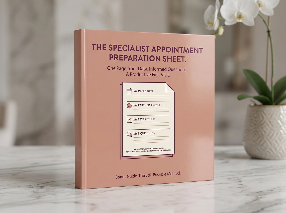 Bonus #2 - The Specialist Appointment Preparation Sheet